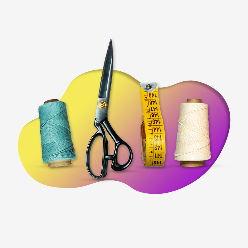 چرخ خیاطی دستی و ملزومات خیاطی