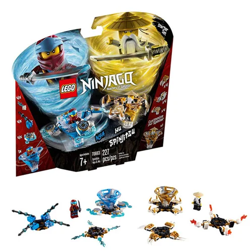 لگو سری Ninjago مدل Spinjitzu Nya & Wu 70663