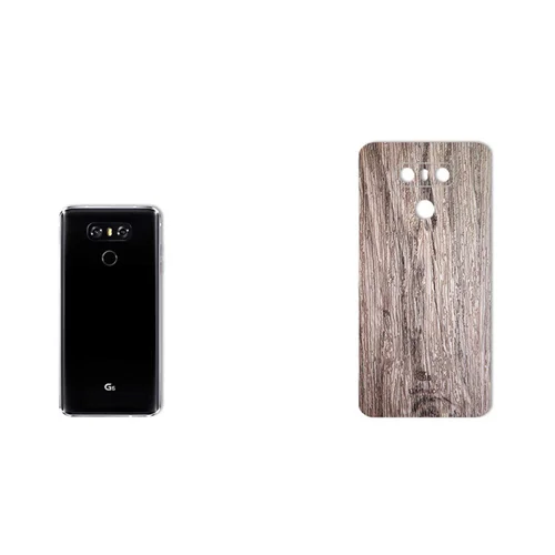 برچسب پوششی ماهوت مدل walnut texture مناسب برای گوشی LG G6