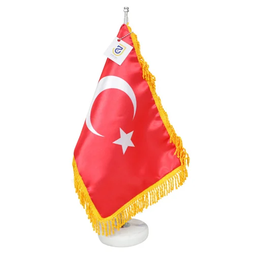 پرچم رومیزی جاویدان تندیس پرگاس مدل ترکیه کد 6