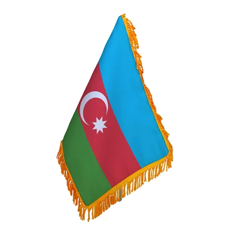 پرچم رومیزی بدون پایه مدل آذربایجان کد 1